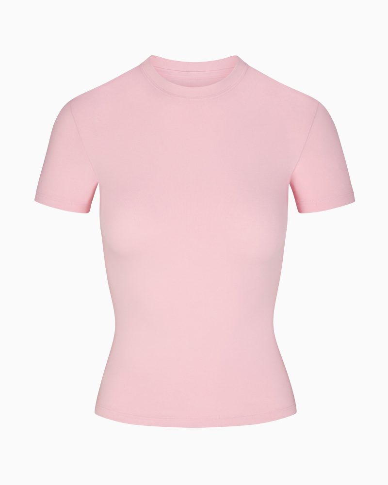 STANDARDFITTEDSHORTSLEEVETEE PINK