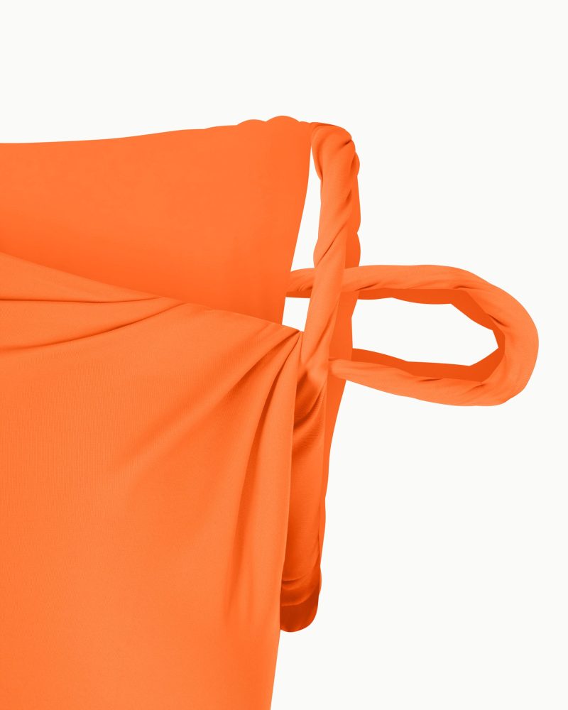 TWISTED MAXI NYLON PAPAYA DET