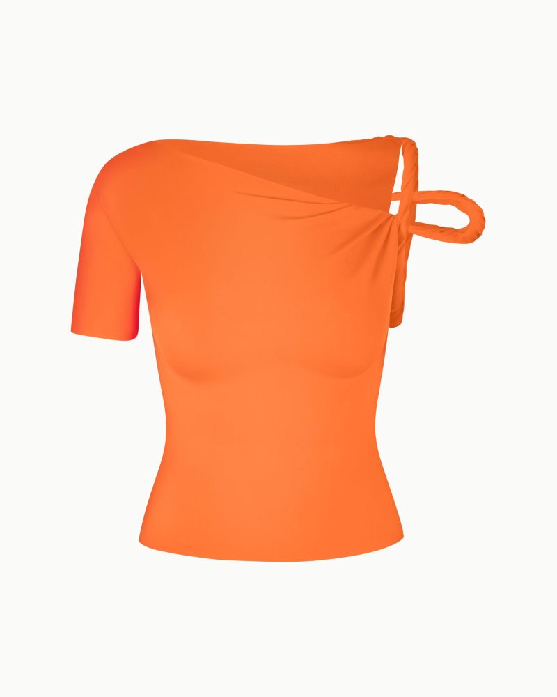 TWISTED TOP NYLON PAPAYA F