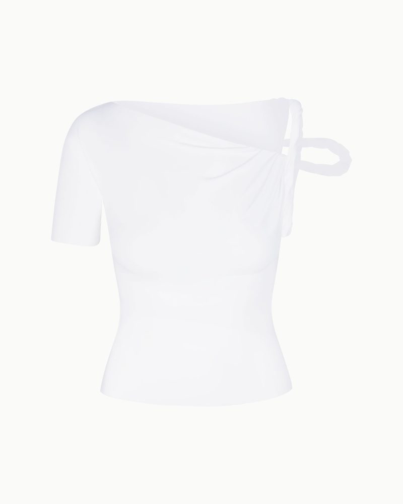 TWISTED TOP NYLON WHITE F